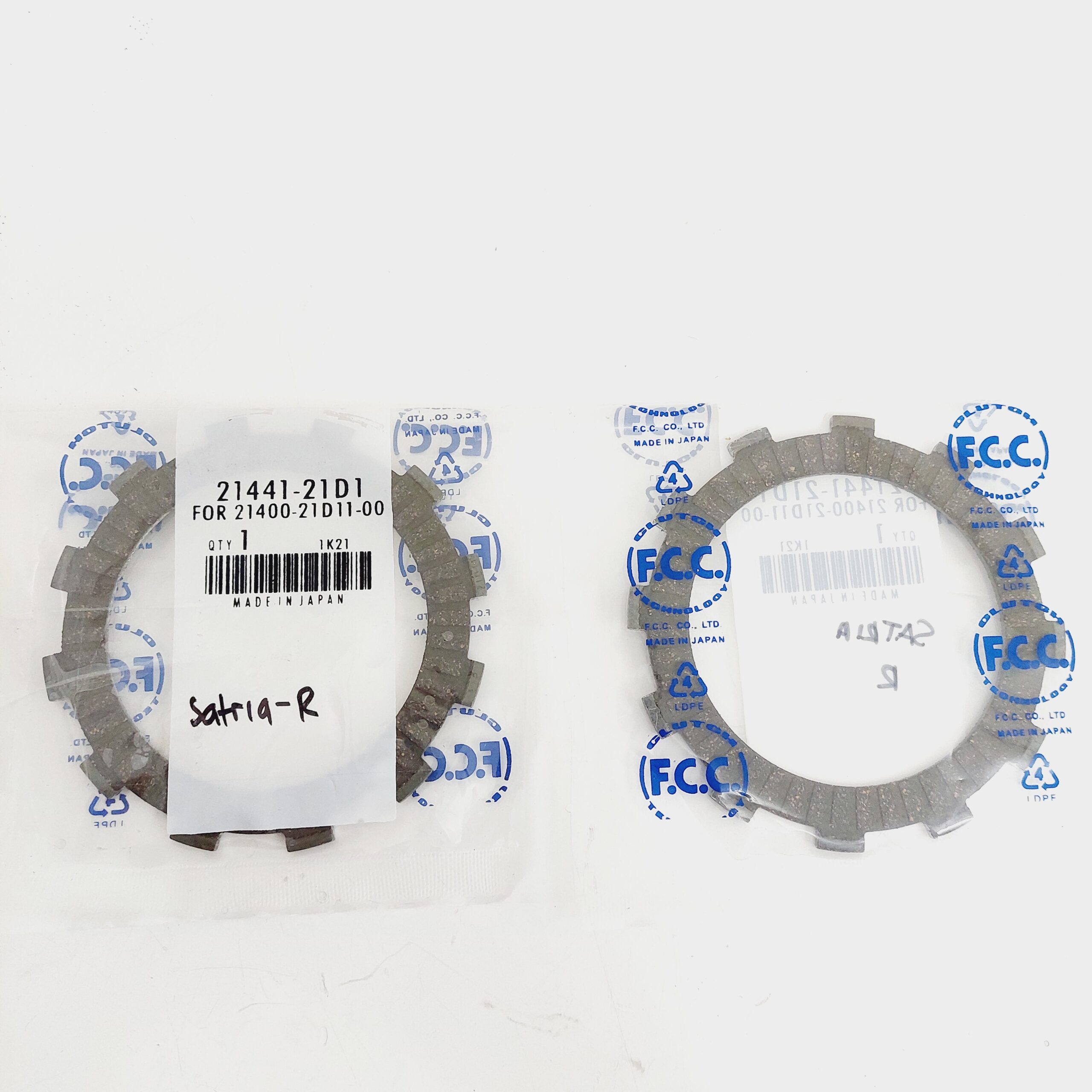 KAMPAS KOPLING SUZUKI SATRIA 2T FCC JAPAN(1PCS) - Gambar 2