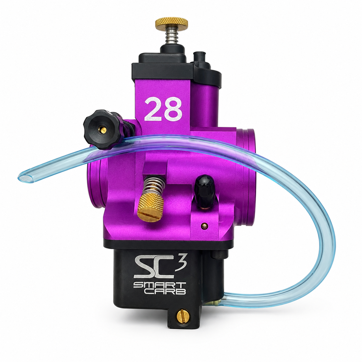 KARBURATOR SMARTCARB SC3 28MM UNGU - Gambar 2