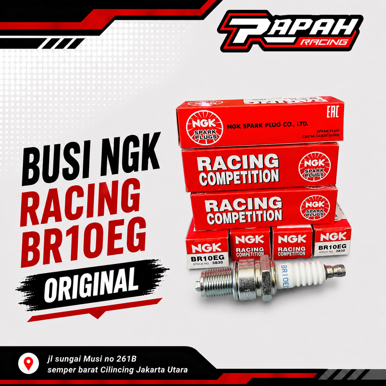 BUSI NGK RACING BR10EG