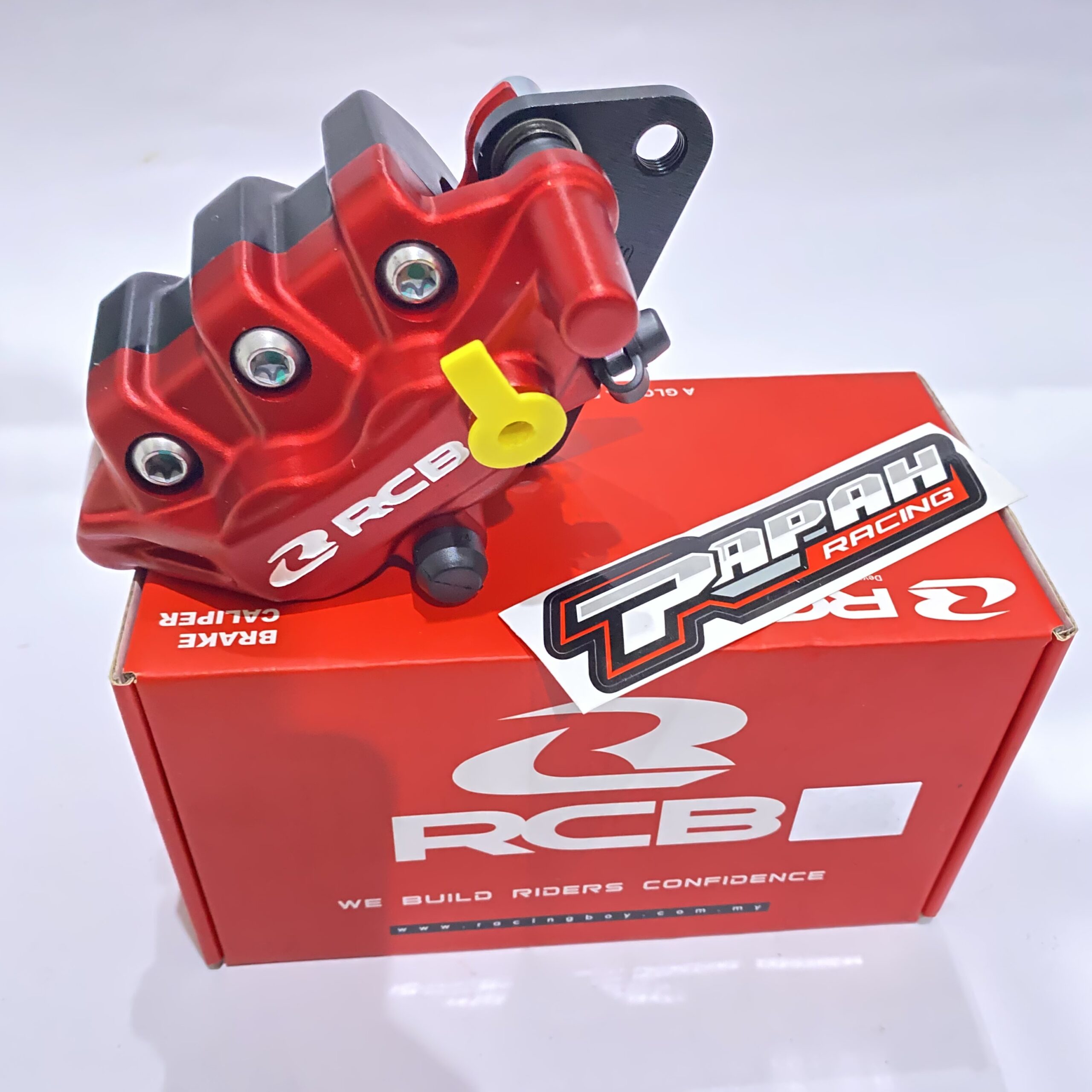CALIPER REM DEPAN RCB MXKING VIXION NEW MERAH ( RED ) - Gambar 2