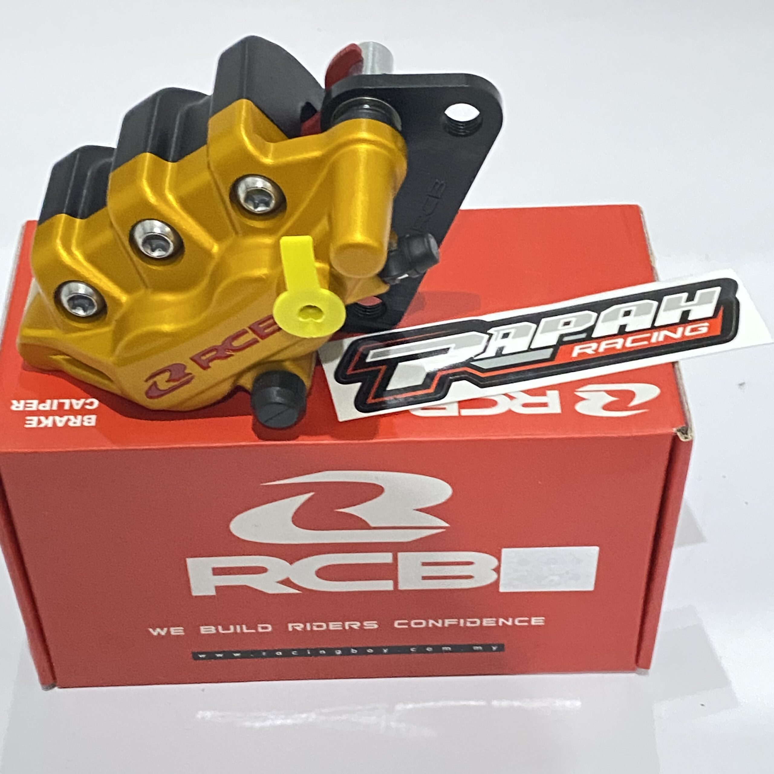 CALIPER REM DEPAN RCB MXKING VIXION NEW GOLD - Gambar 2