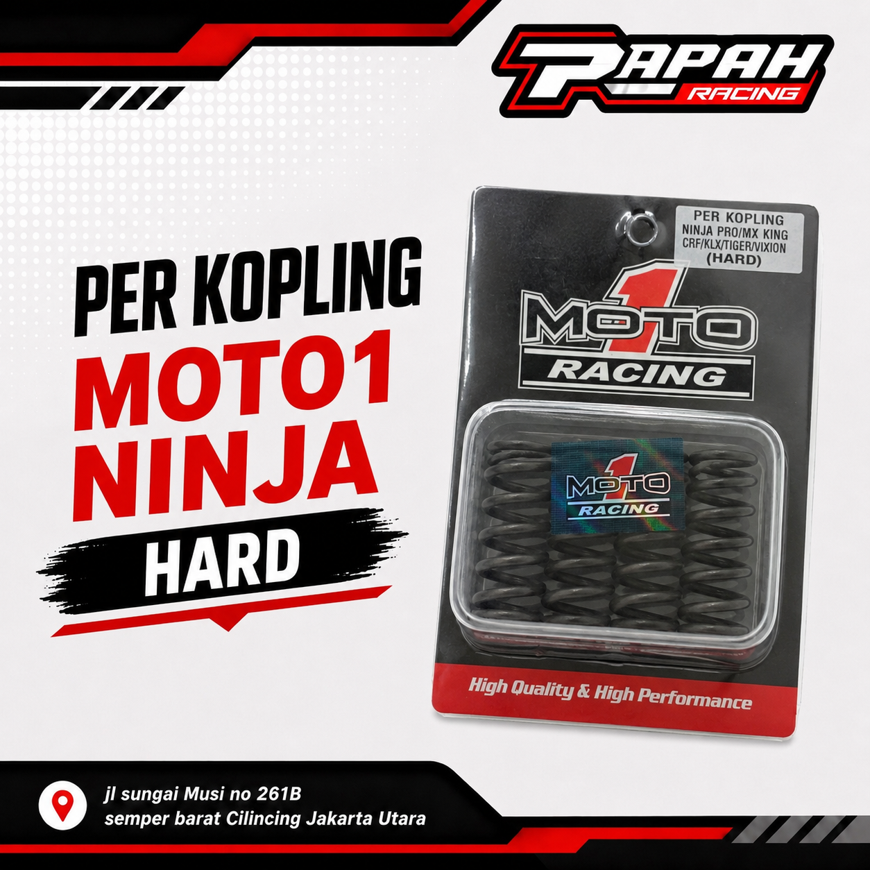 PER KOPLING MOTO1 NINJA HARD