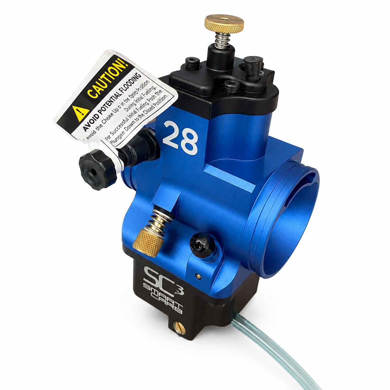 KARBURATOR SMARTCARB SC3 28MM BIRU - Gambar 4
