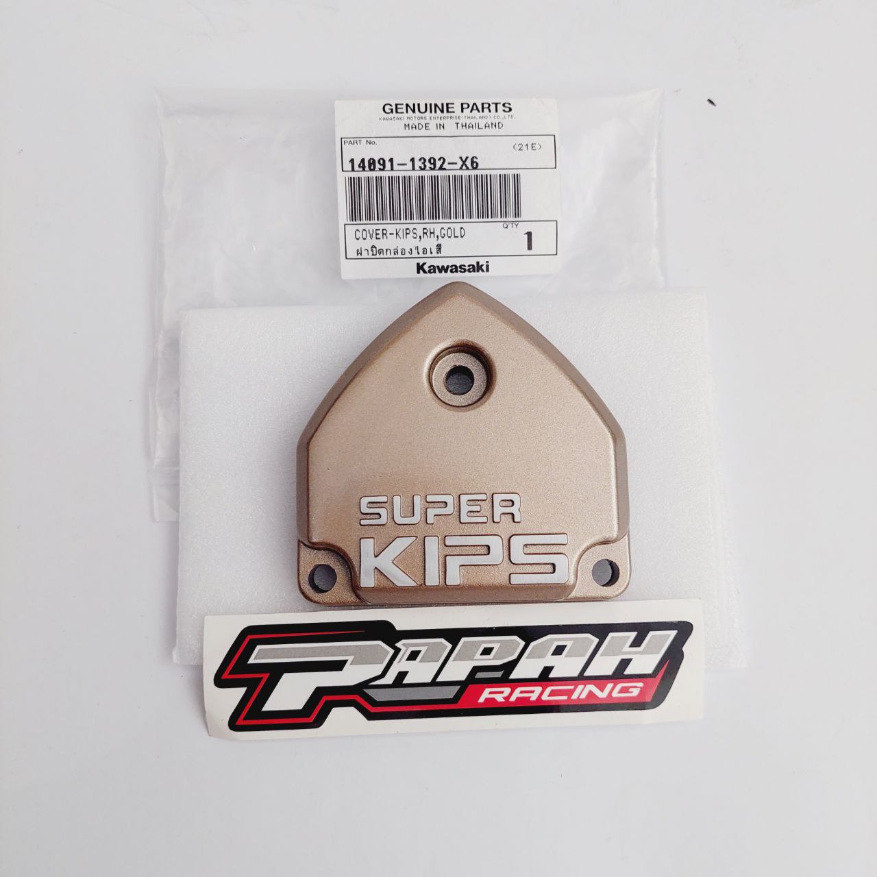COVER TUTUP KUPINGAN KIPS GOLD