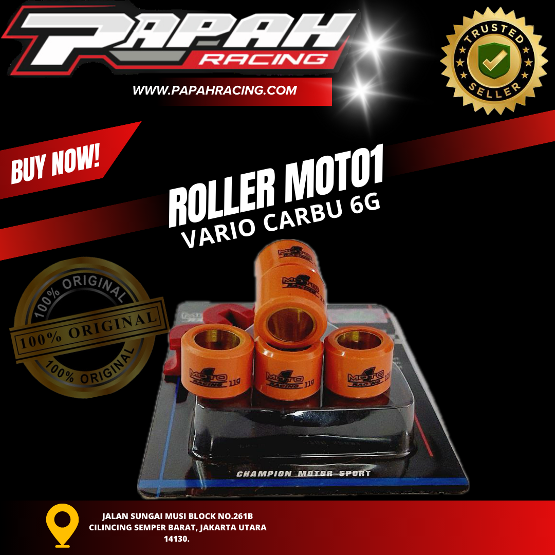 ROLLER MOTO1 VARIO CARBU 6G
