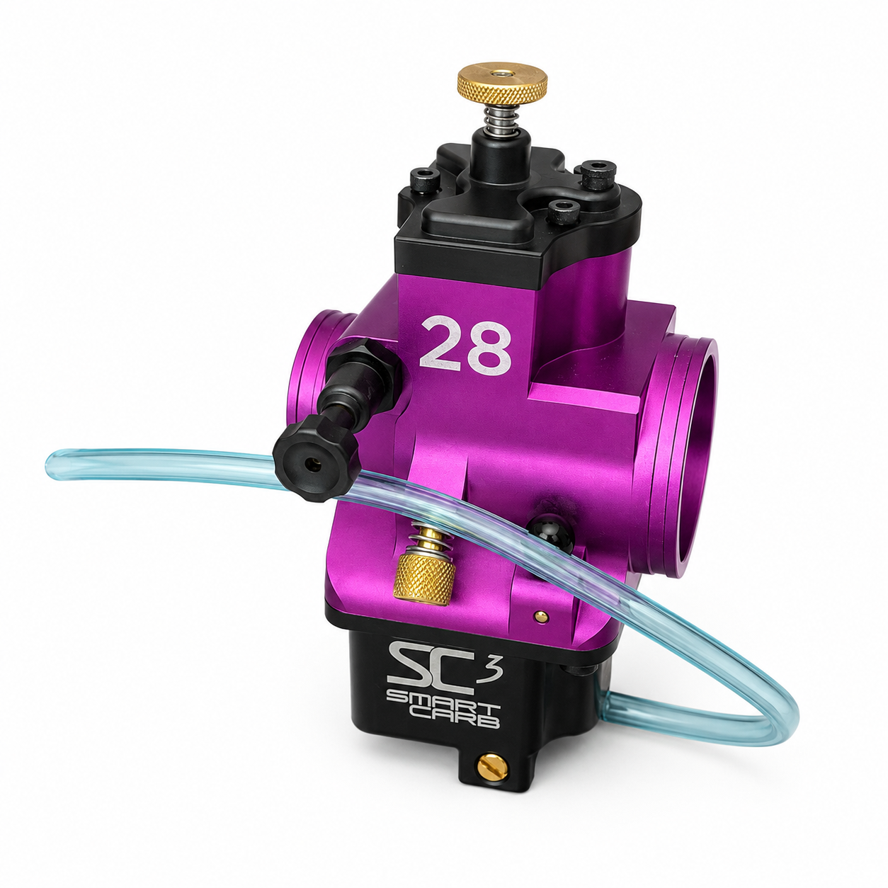 KARBURATOR SMARTCARB SC3 28MM UNGU - Gambar 4