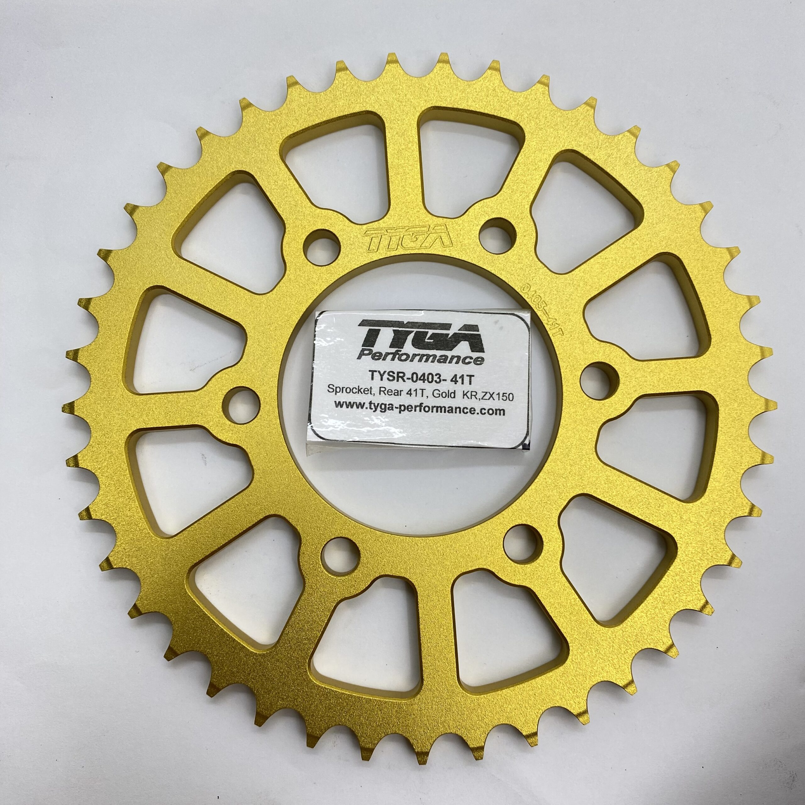 GIR GEAR TYGA KAWASAKI NINJA 428-41 ALMU GOLD TYGA (salin) - Gambar 2