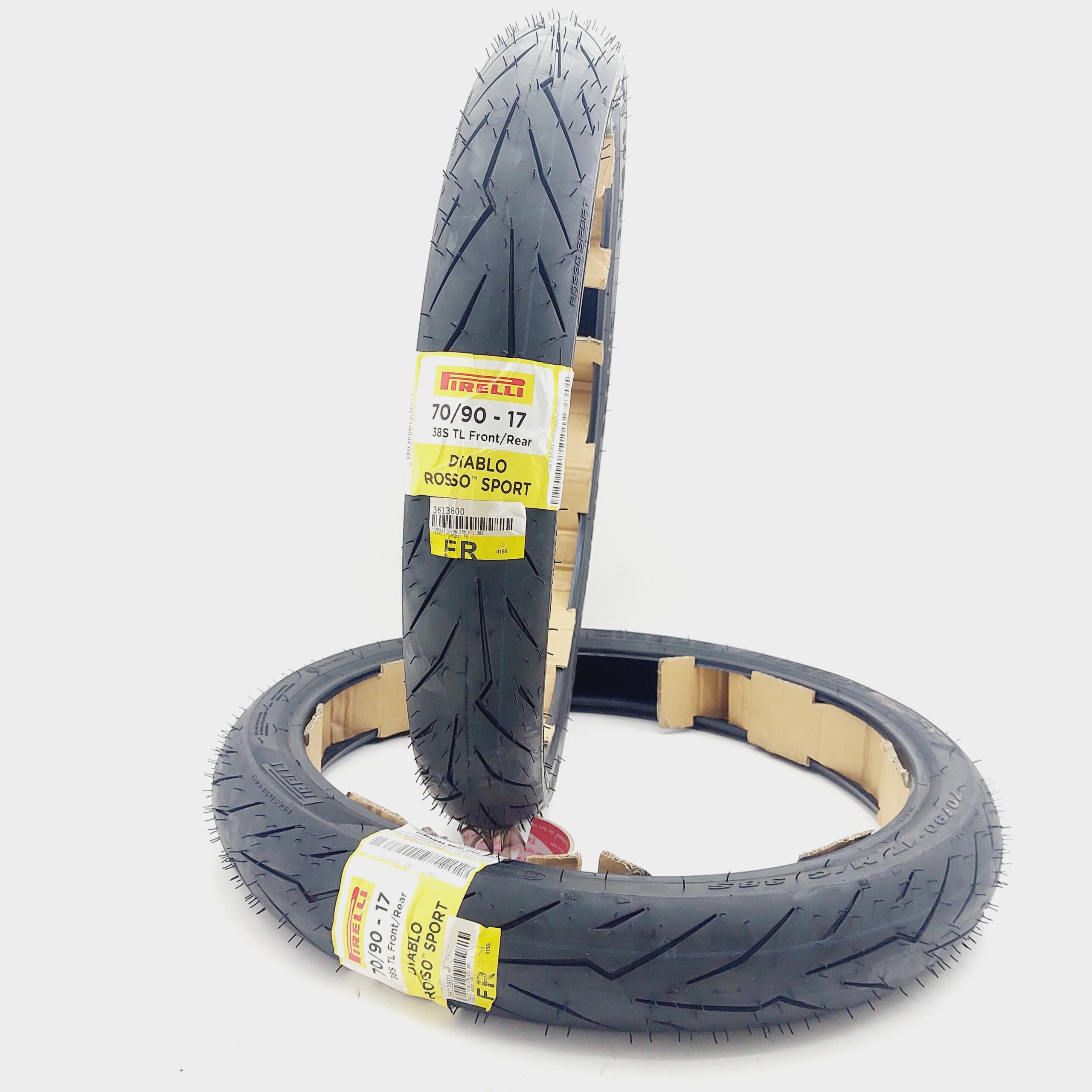 BAN PIRELLI DIABLO ROSSO SPORT 70/90-17 - Gambar 3