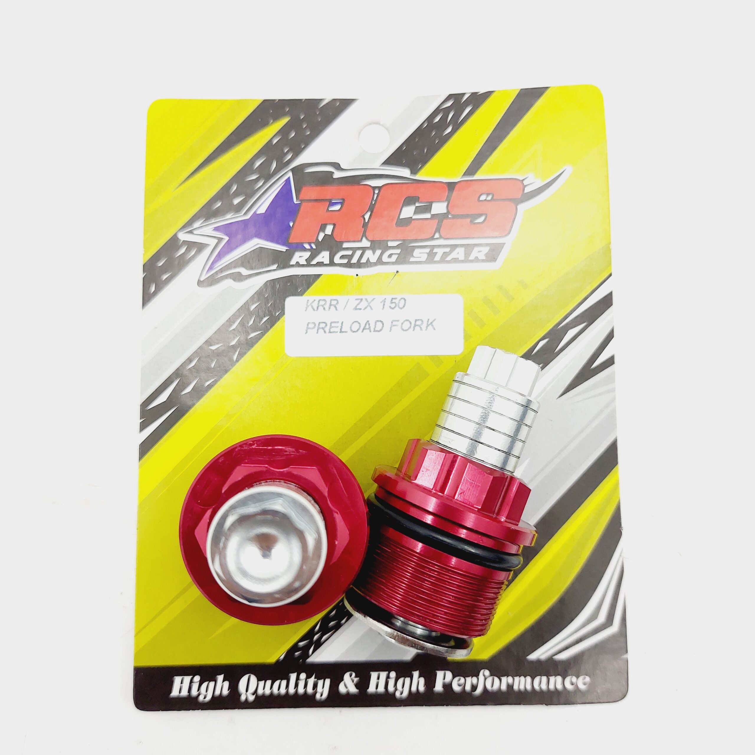 PRELOAD RCS KRR150 SILVER MERAH - Gambar 2