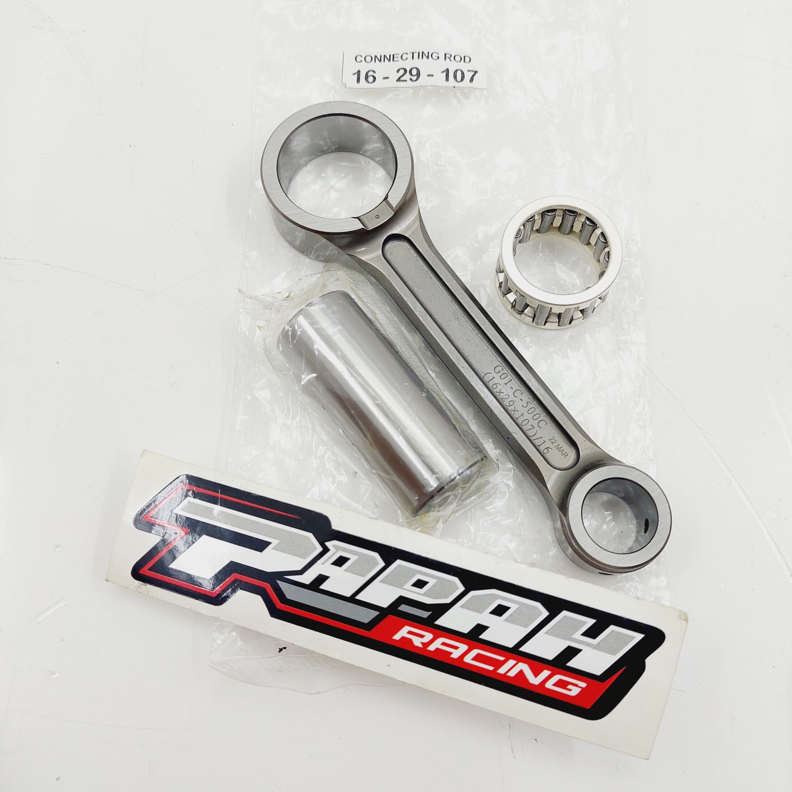CONROD STANG PISTON LHK YAMAHA RXZ PANJANG LANGKAH 107MM LHK - Gambar 3