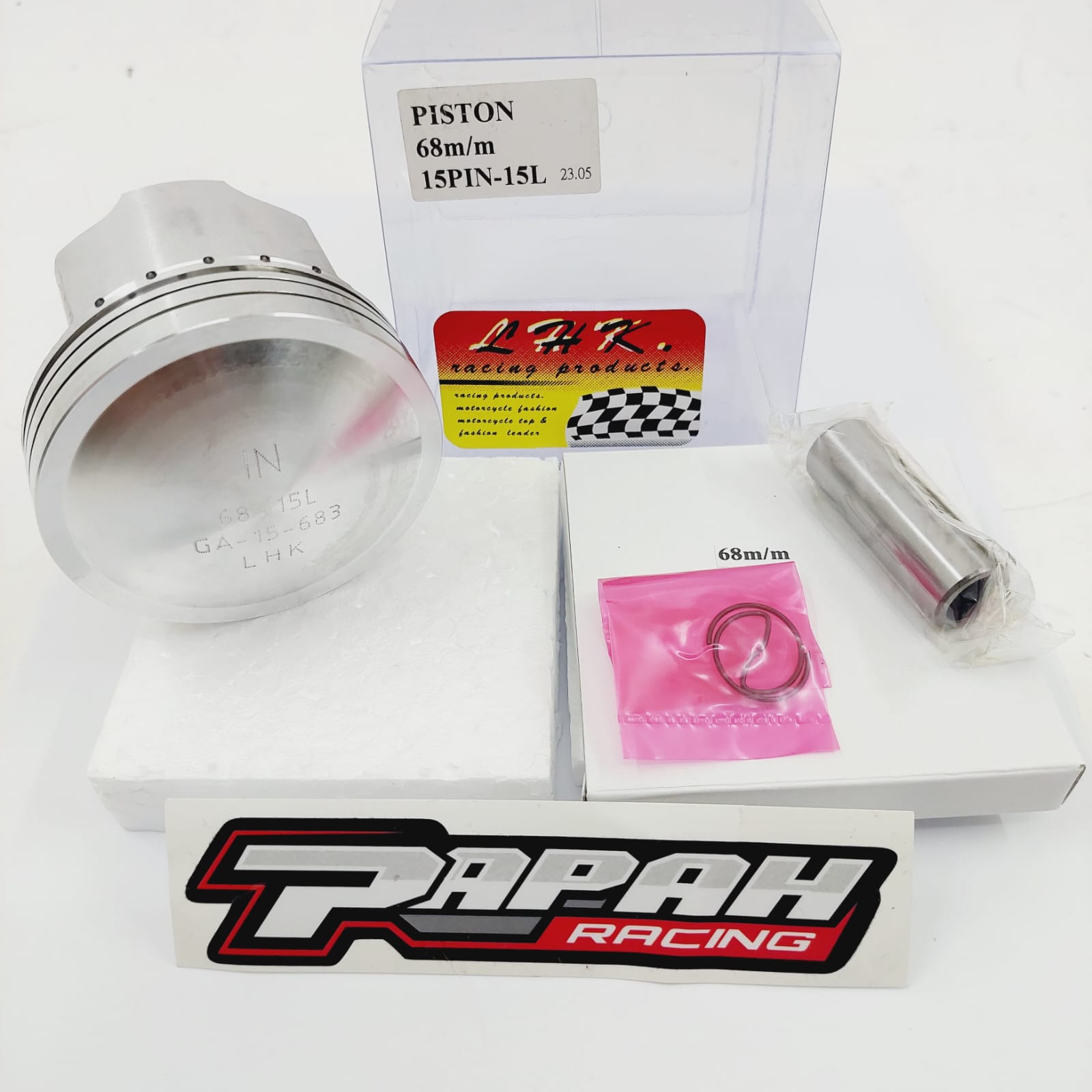 PISTON LHK DIAMETER 68 PEN PIN 15 CASTING LHK - Gambar 3