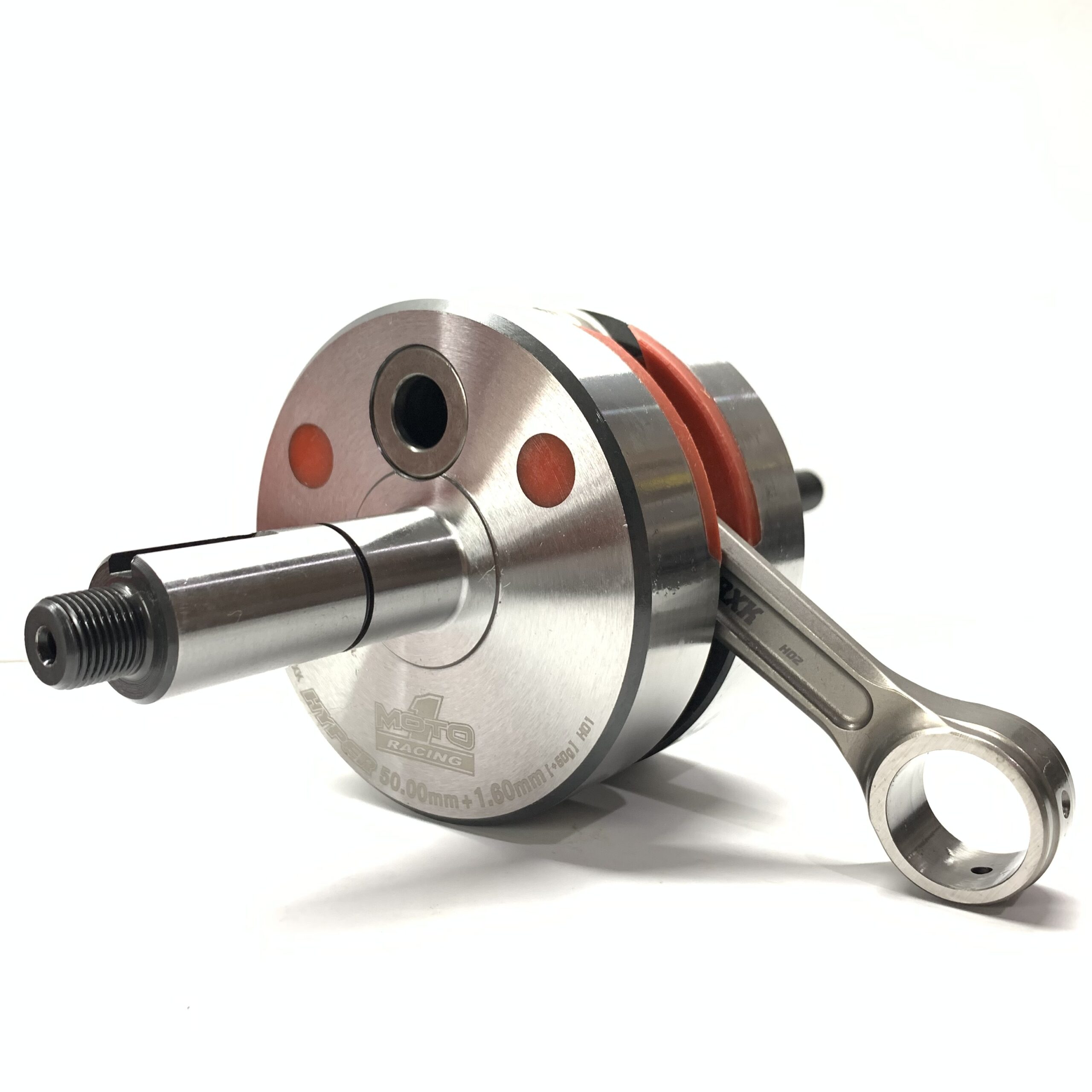 CRANKSHAFT KRUK AS MOTO1 YAMAHA RXKING STROKE 0,8MM BANDUL 60gr STANG PISTON BILLET CNC MOTO1 - Gambar 3