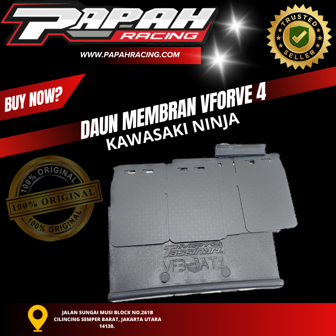 DAUN MEMBRAN VFORCE 4 KAWASAKI NINJA