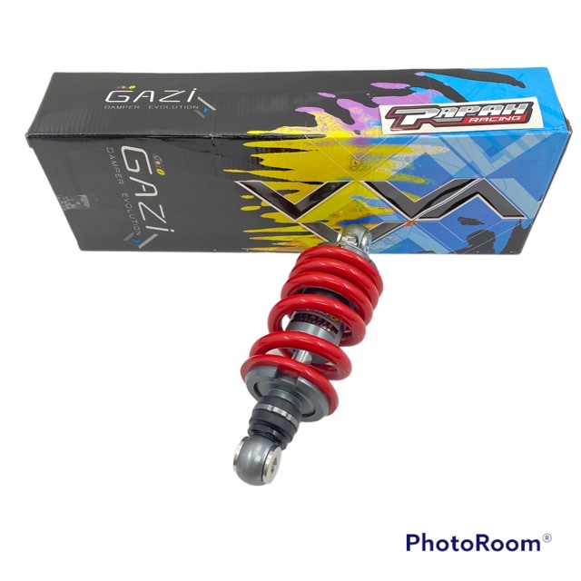 SHOCKBREAKER GAZY YAMAHA MXKING MERAH - Gambar 2