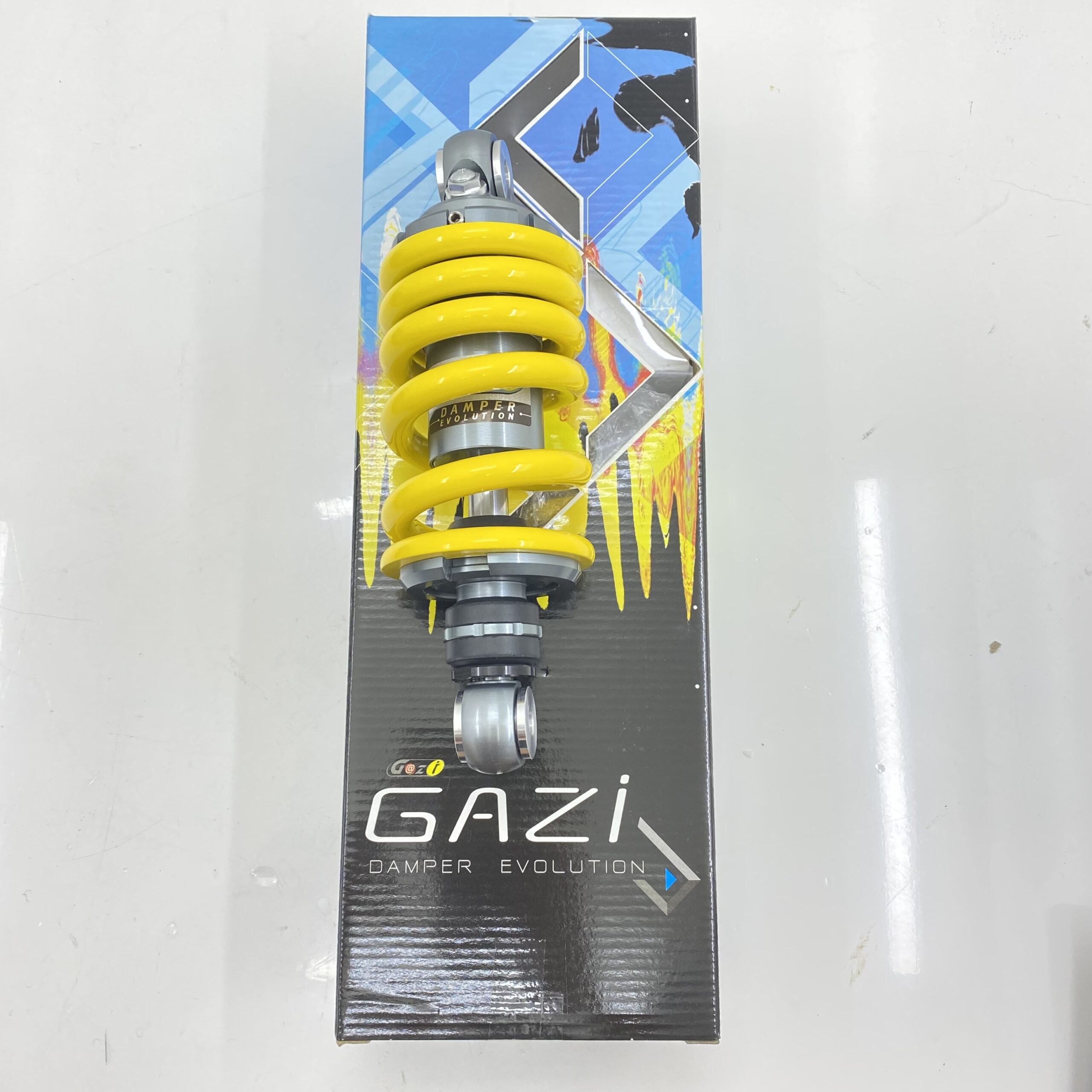 SHOCKBREAKER GAZY YAMAHA MXKING KUNING - Gambar 2