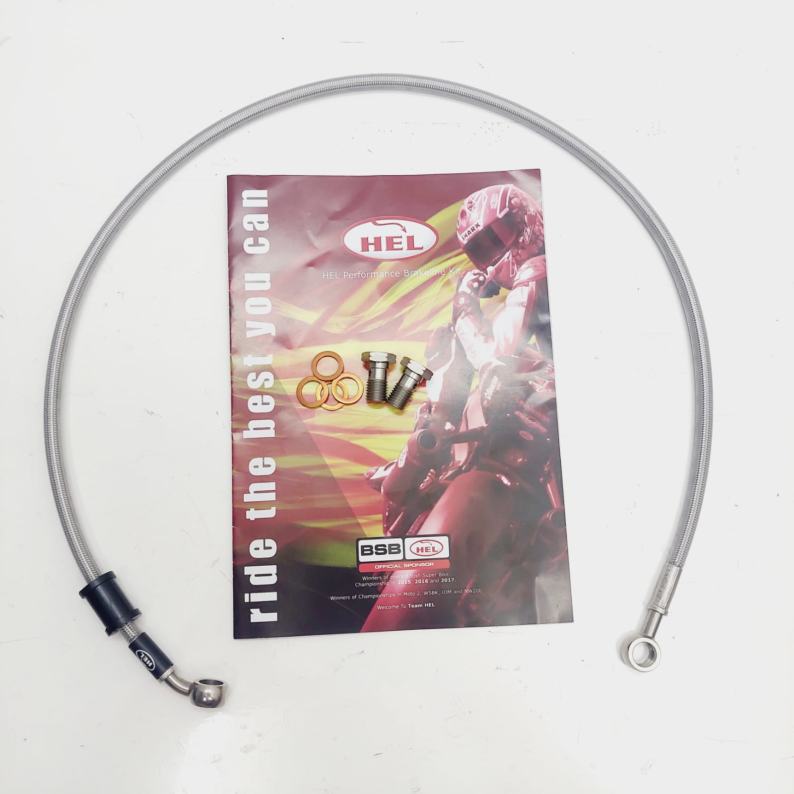 SELANG SLANG HEL WARNA SILVER 45 HEL - Gambar 2