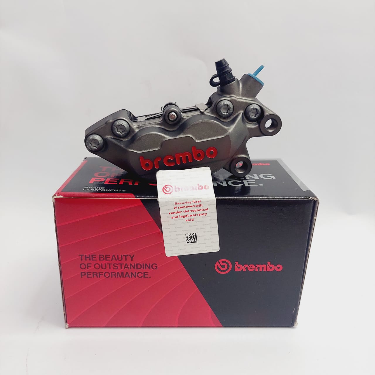KALIPER REM BREMBO 4P WARNA TITANIUM - Gambar 4