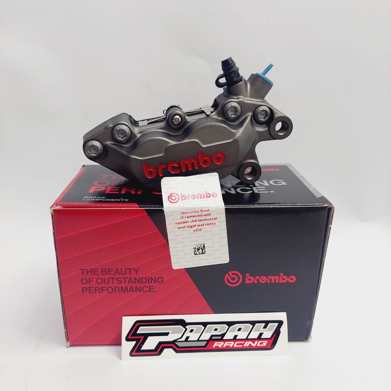 KALIPER REM BREMBO 4P WARNA TITANIUM - Gambar 3