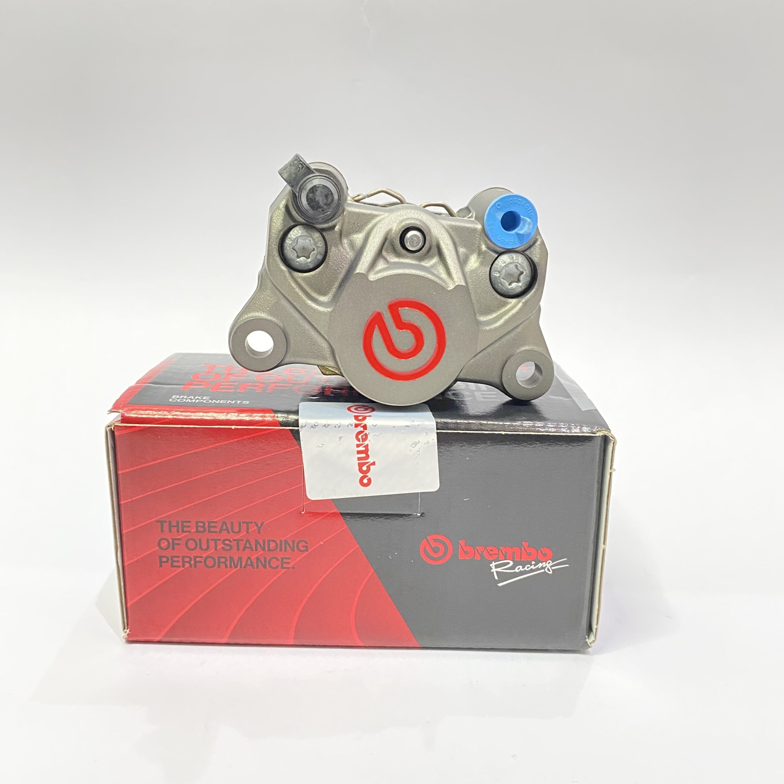 KALIPER BREMBO 2P WARNA TITANIUM - Gambar 3
