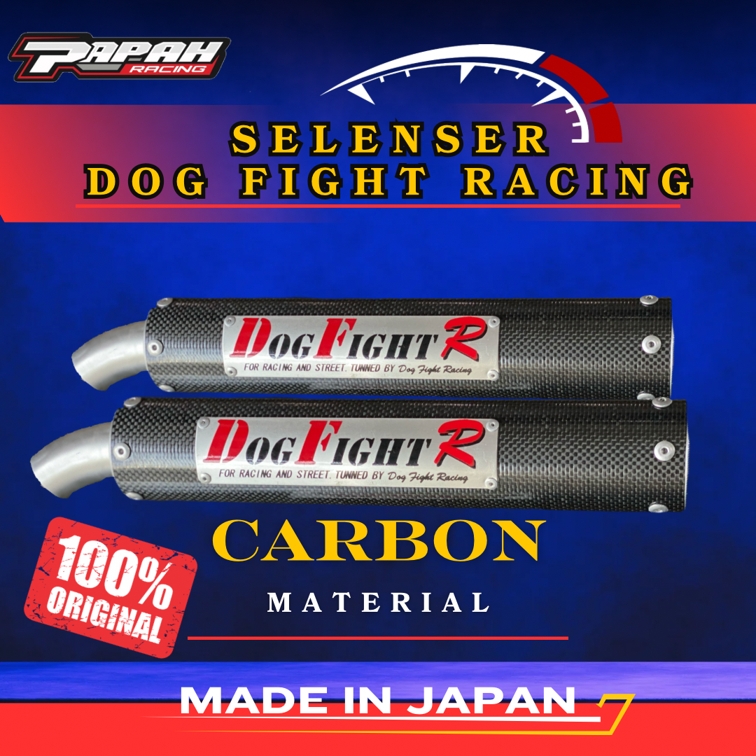 SELENSER DOGFIGHT CARBON JAPAN BLACK 30CM KANAN