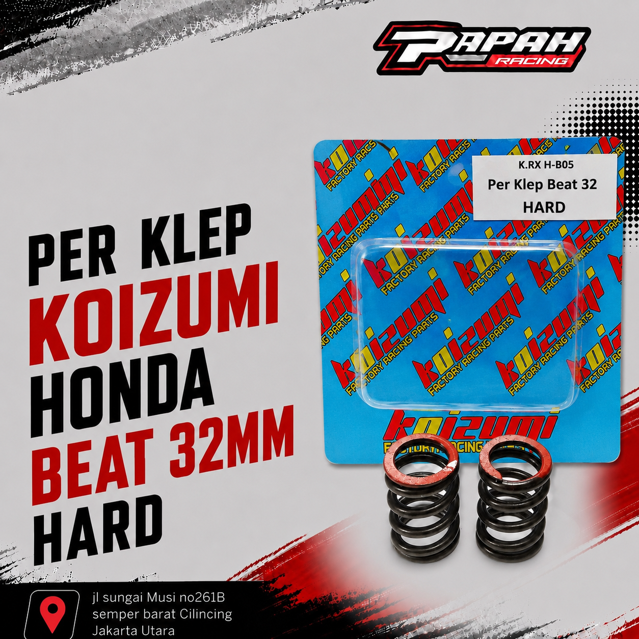 PER KLEP KOIZUMI HONDA BEAT 32MM HARD