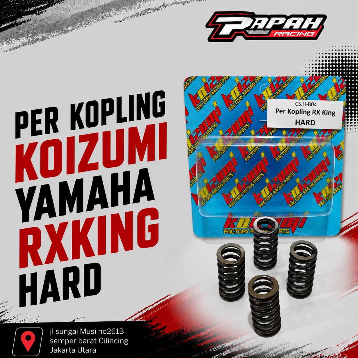 PER KOPLING KOIZUMI YAMAHA RXKING HARD