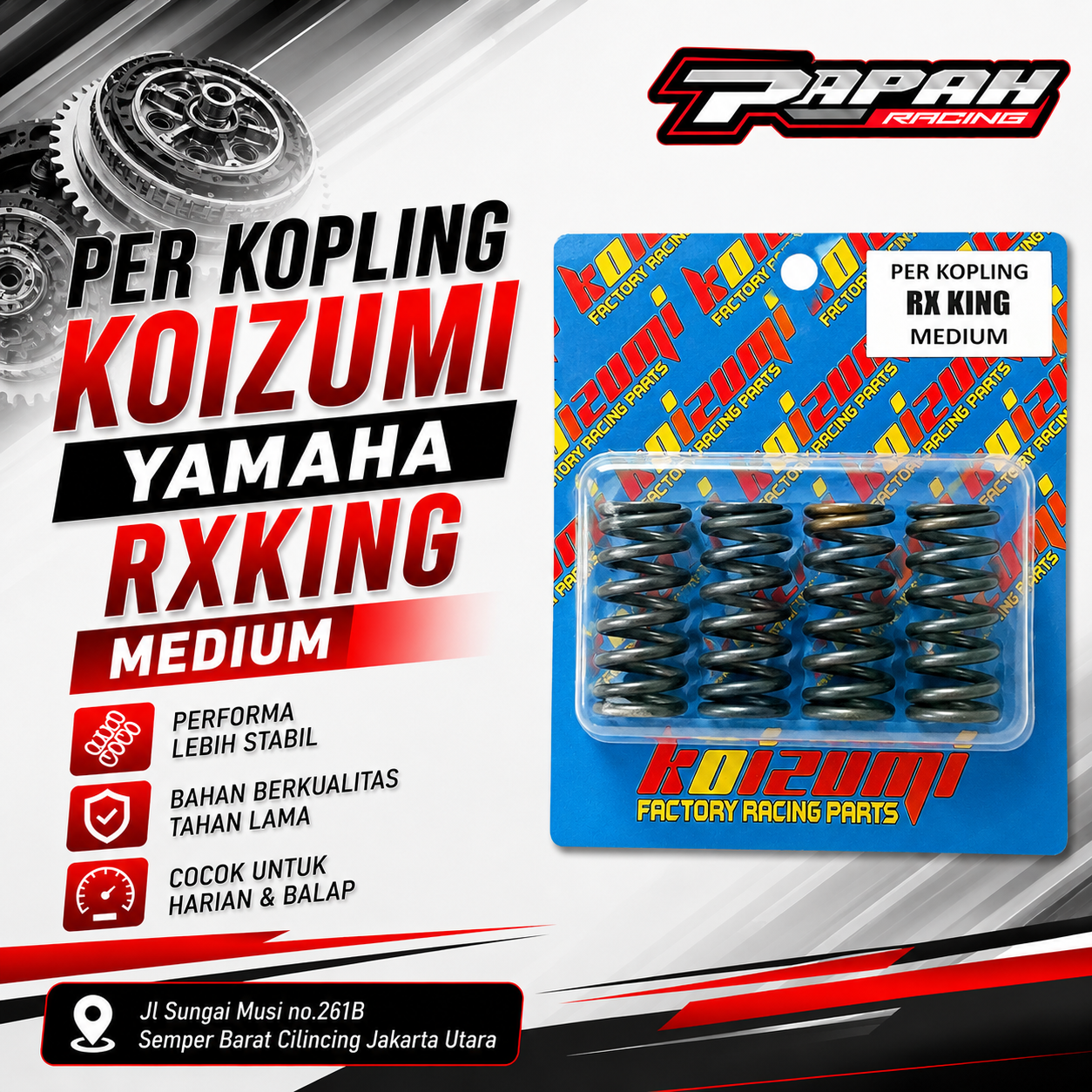 PER KOPLING KOIZUMI YAMAHA RXKING MEDIUM