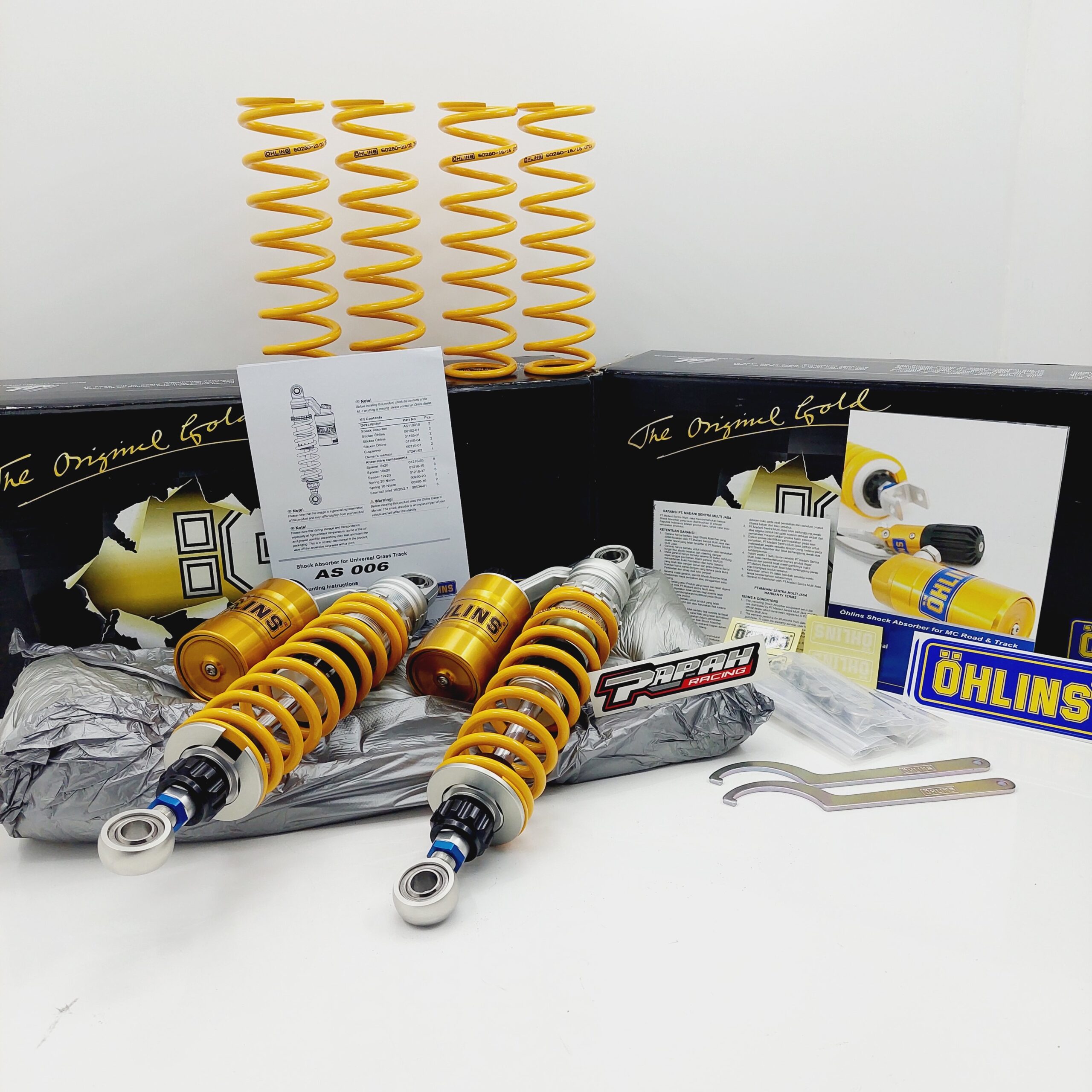 SHOCKBREAKER BELAKANG OHLINS RXKING - Gambar 2