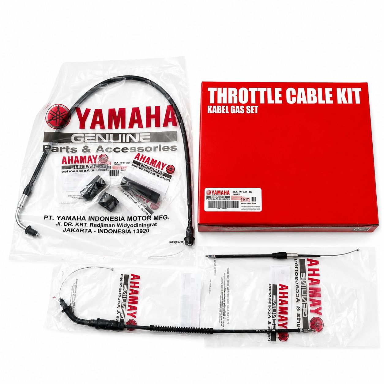KABEL GAS KIT RX KING - Gambar 2