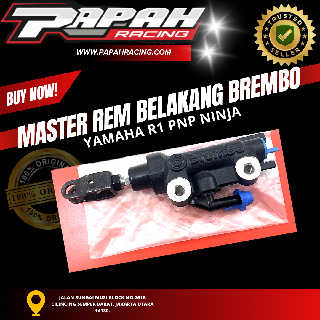 MASTER REM BELAKANG BREMBO YAMAHA R1 PNP NINJA