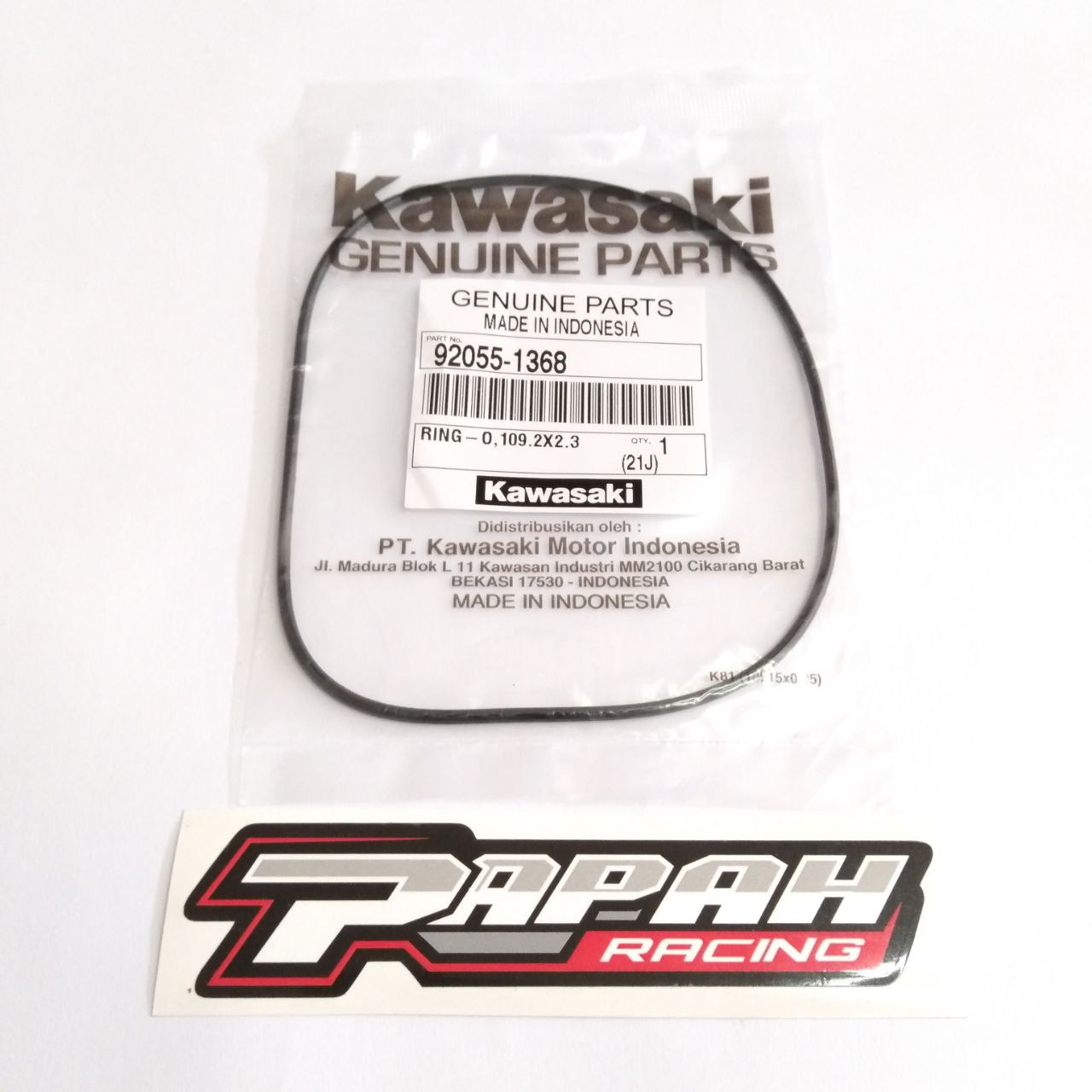 ORING HEAD KAWASAKI NINJA HITAM