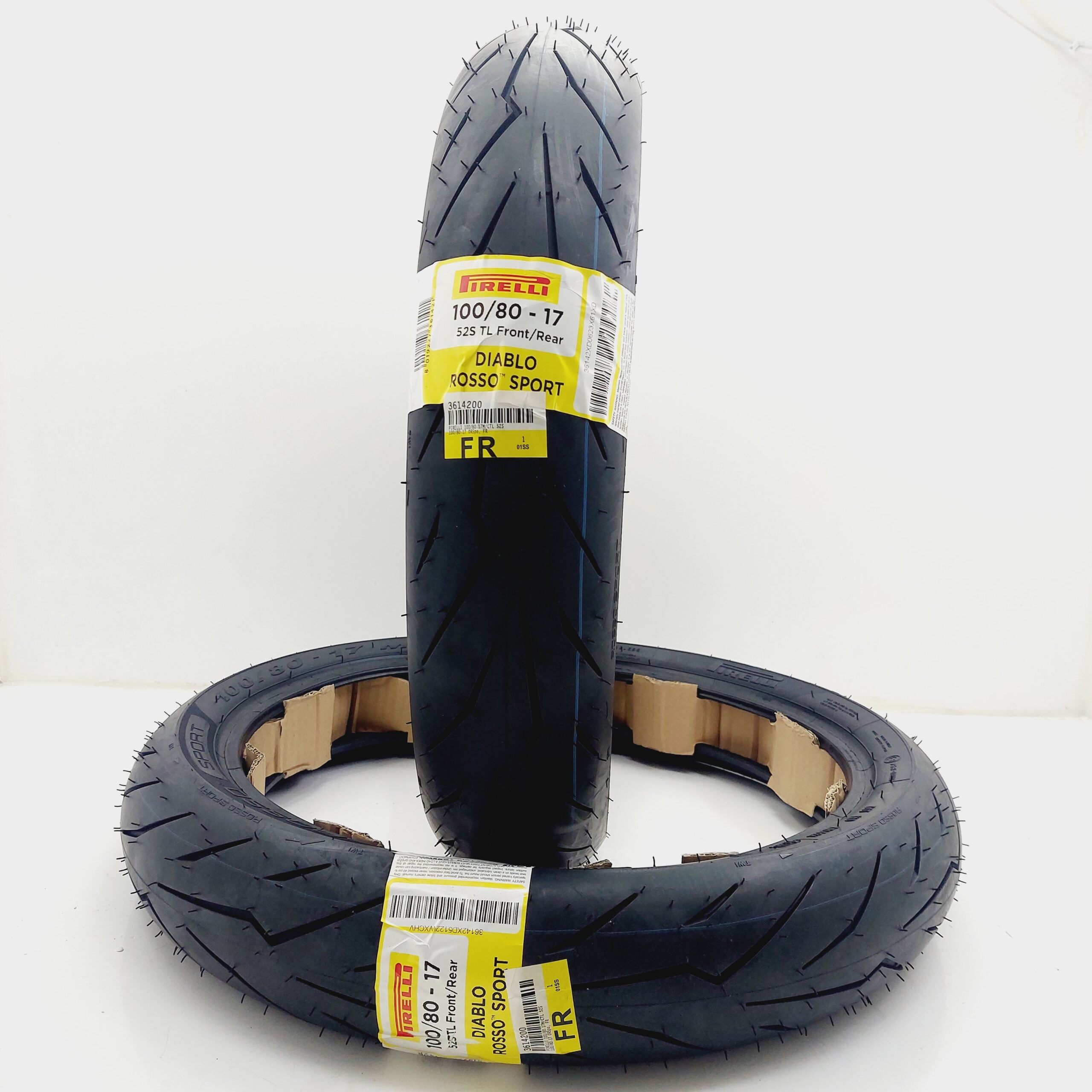 BAN PIRELLI DIABLO ROSSO SPORT 100/80-17 - Gambar 2