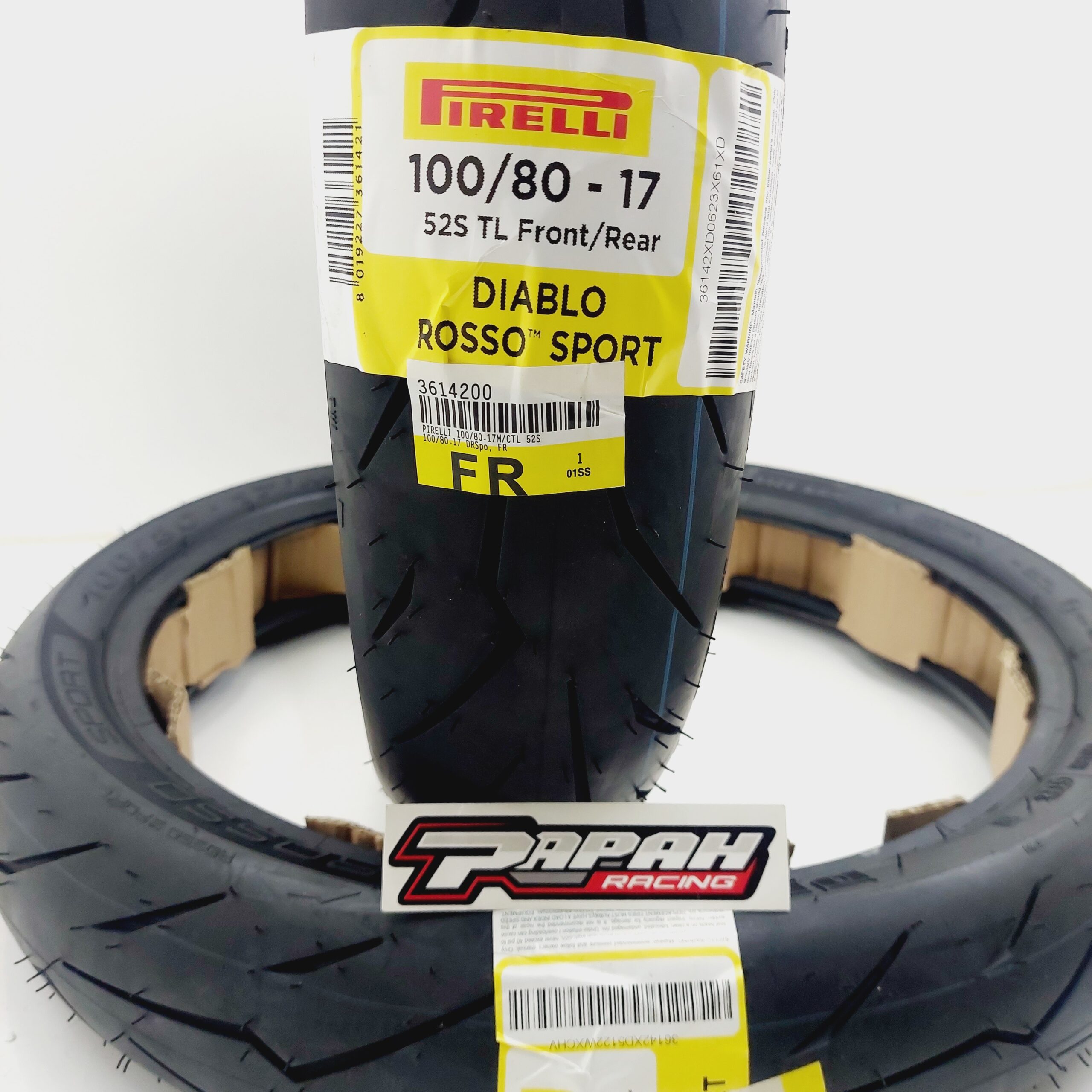 BAN PIRELLI DIABLO ROSSO SPORT 100/80-17 - Gambar 3
