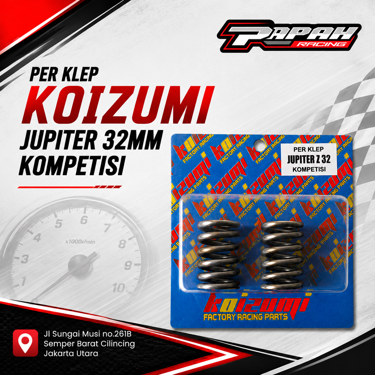 PER KLEP KOIZUMI YAMAHA JUPITER Z 32MM KOMPETISI