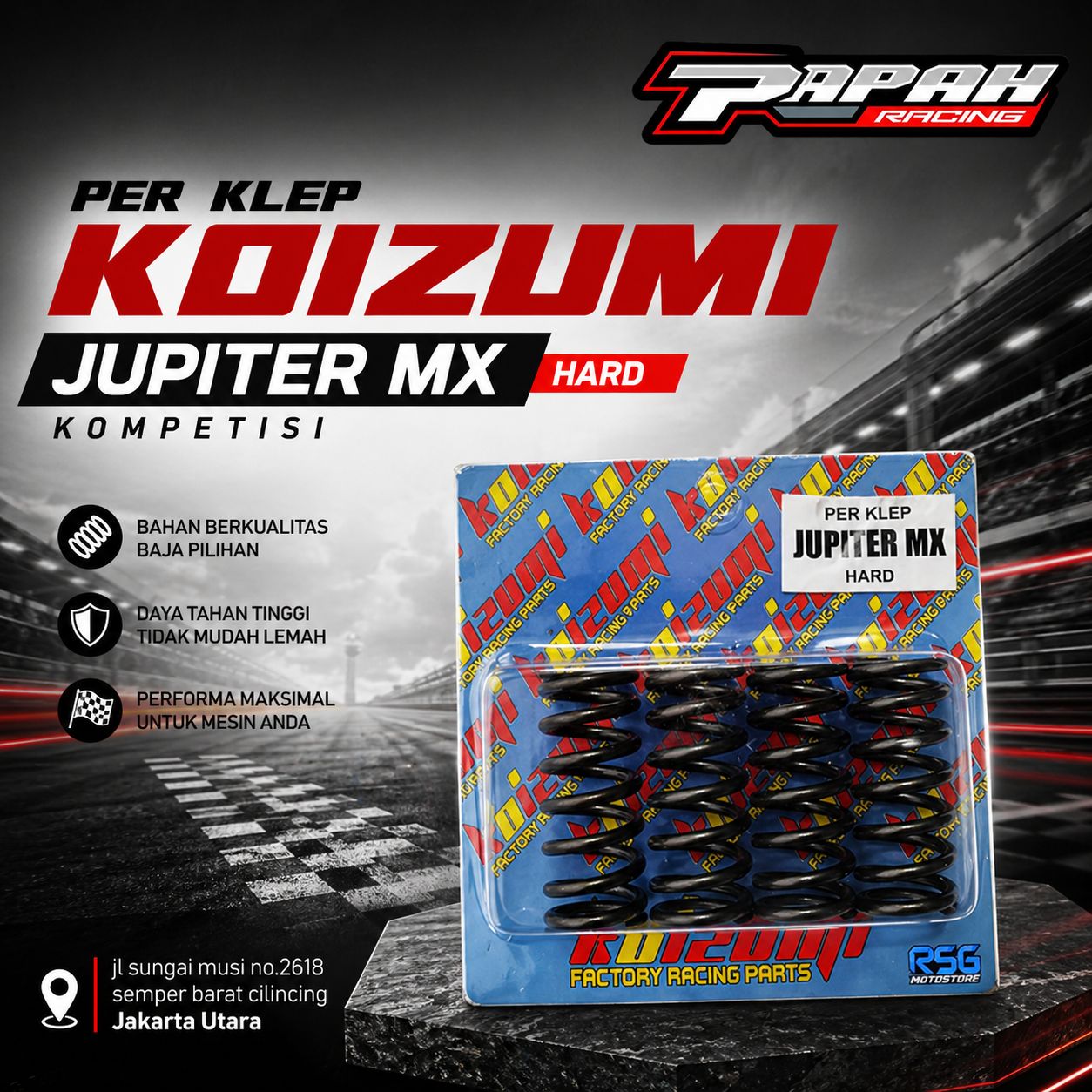 PER KLEP KOIZUMI JUPITER MX HARD