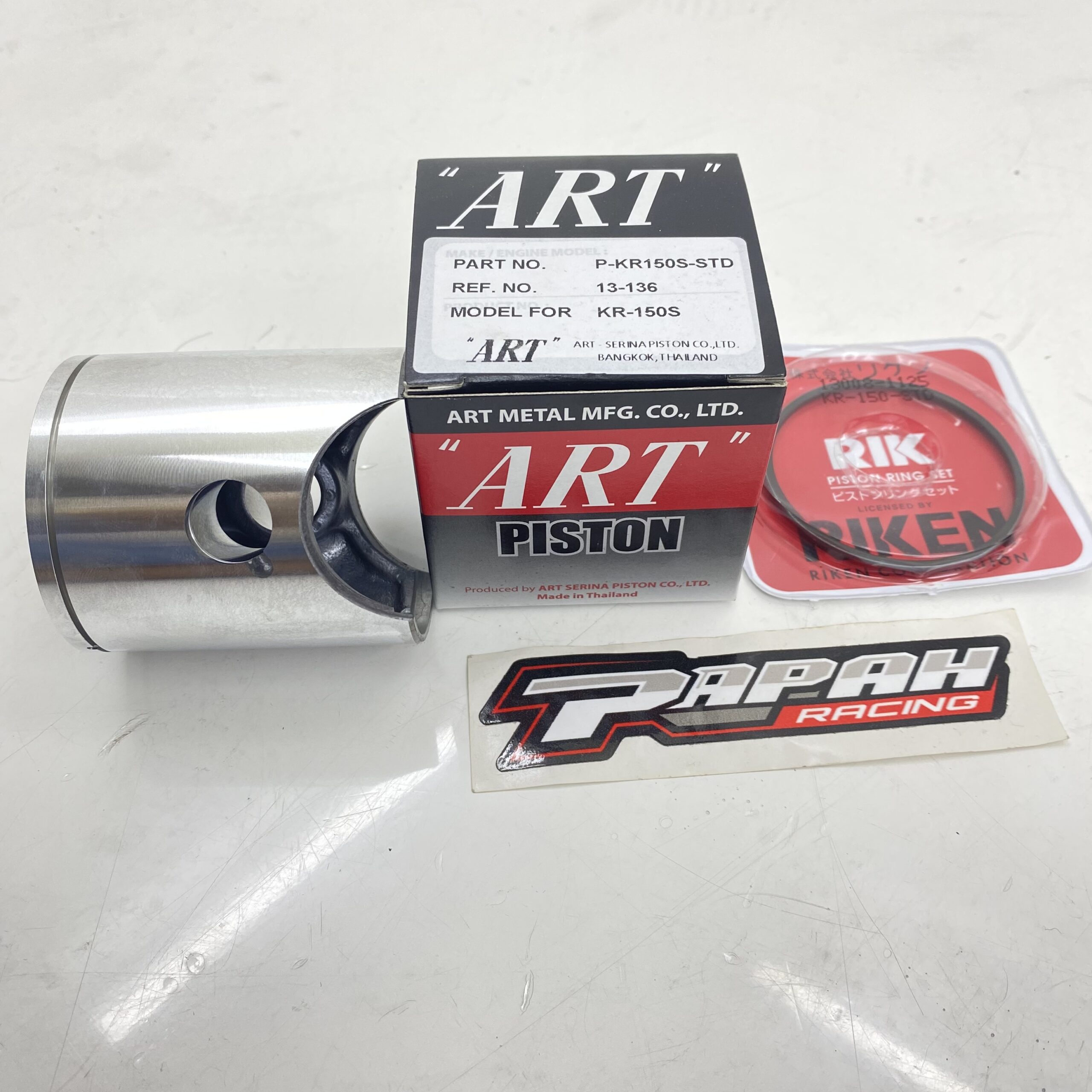 PISTON ART NINJA KR150 / ZX SINGLE RING