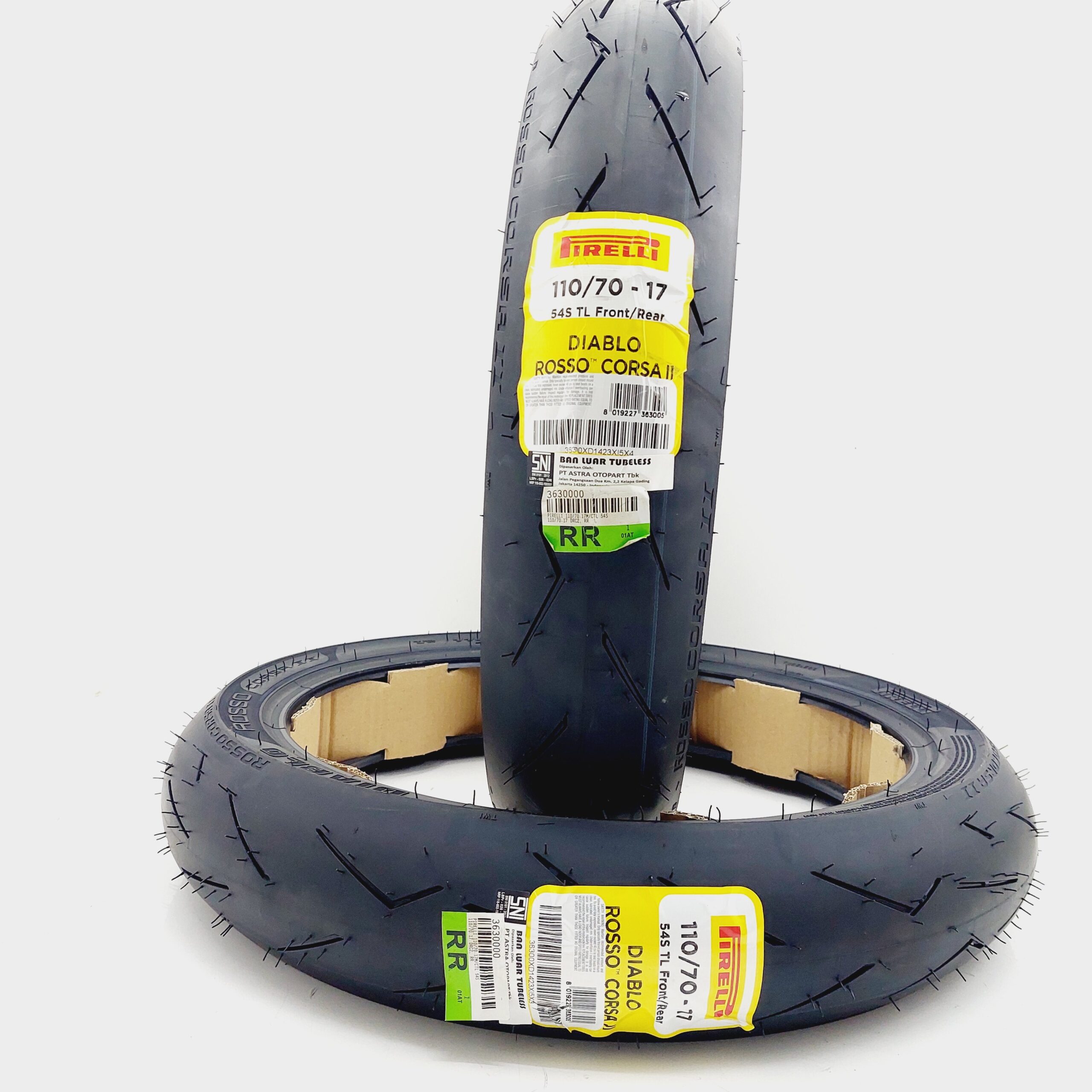 BAN PIRELLI DIABLO ROSSO CORSA II 110/70-17 - Gambar 2