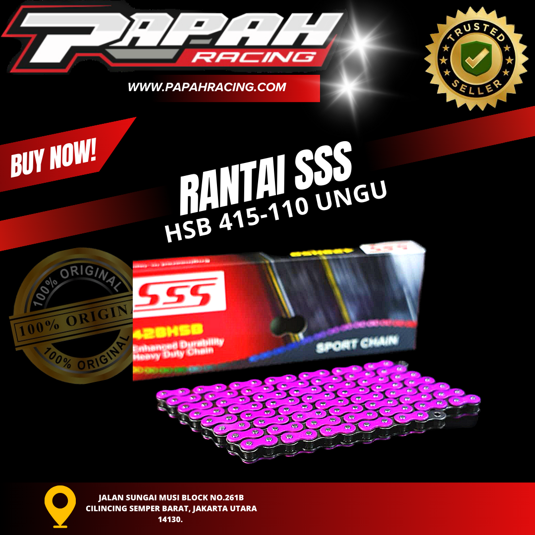 RANTAI SSS HSB 415-110 UNGU