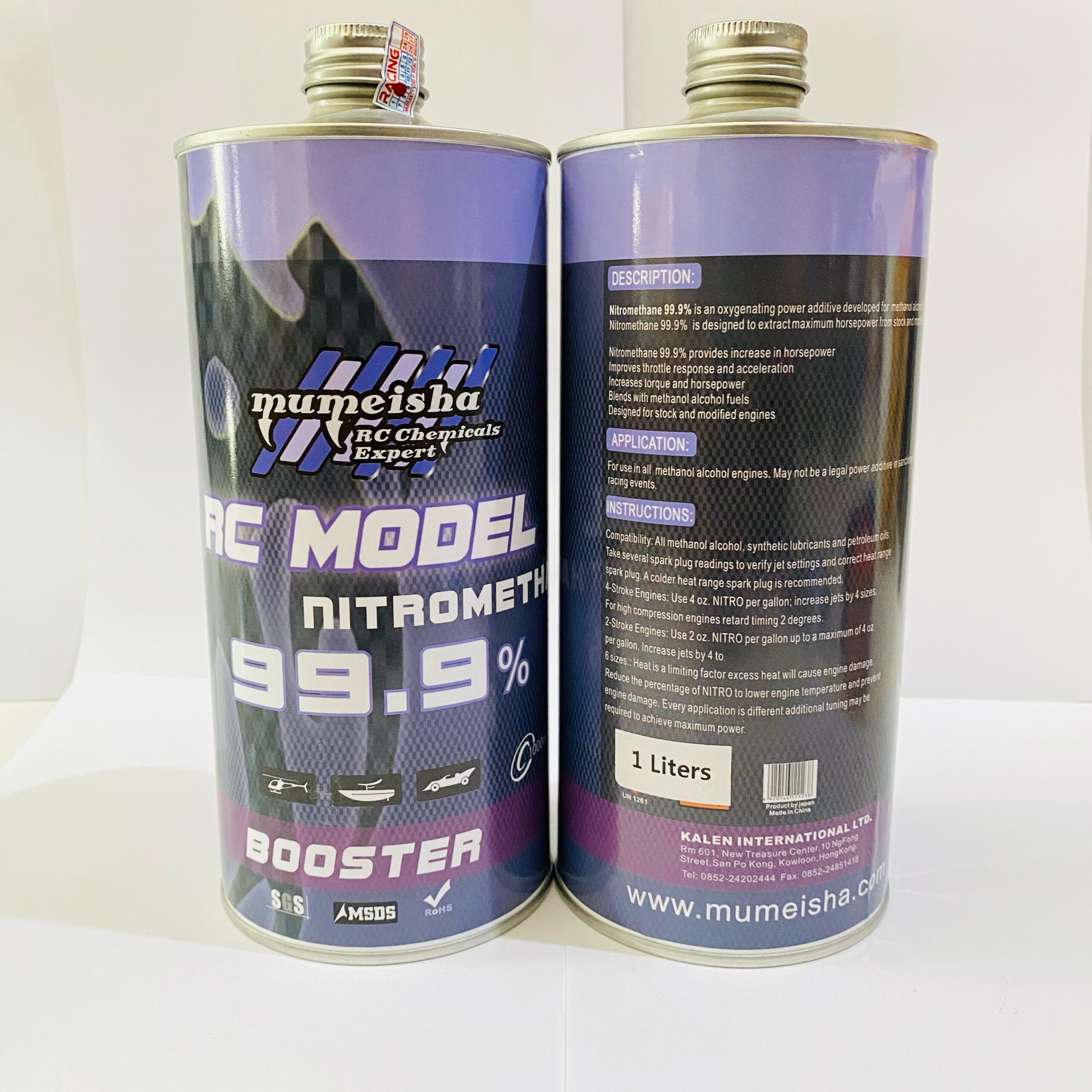 BAHAN BAKAR NITRO MUNEISHA 1 LITER - Gambar 2
