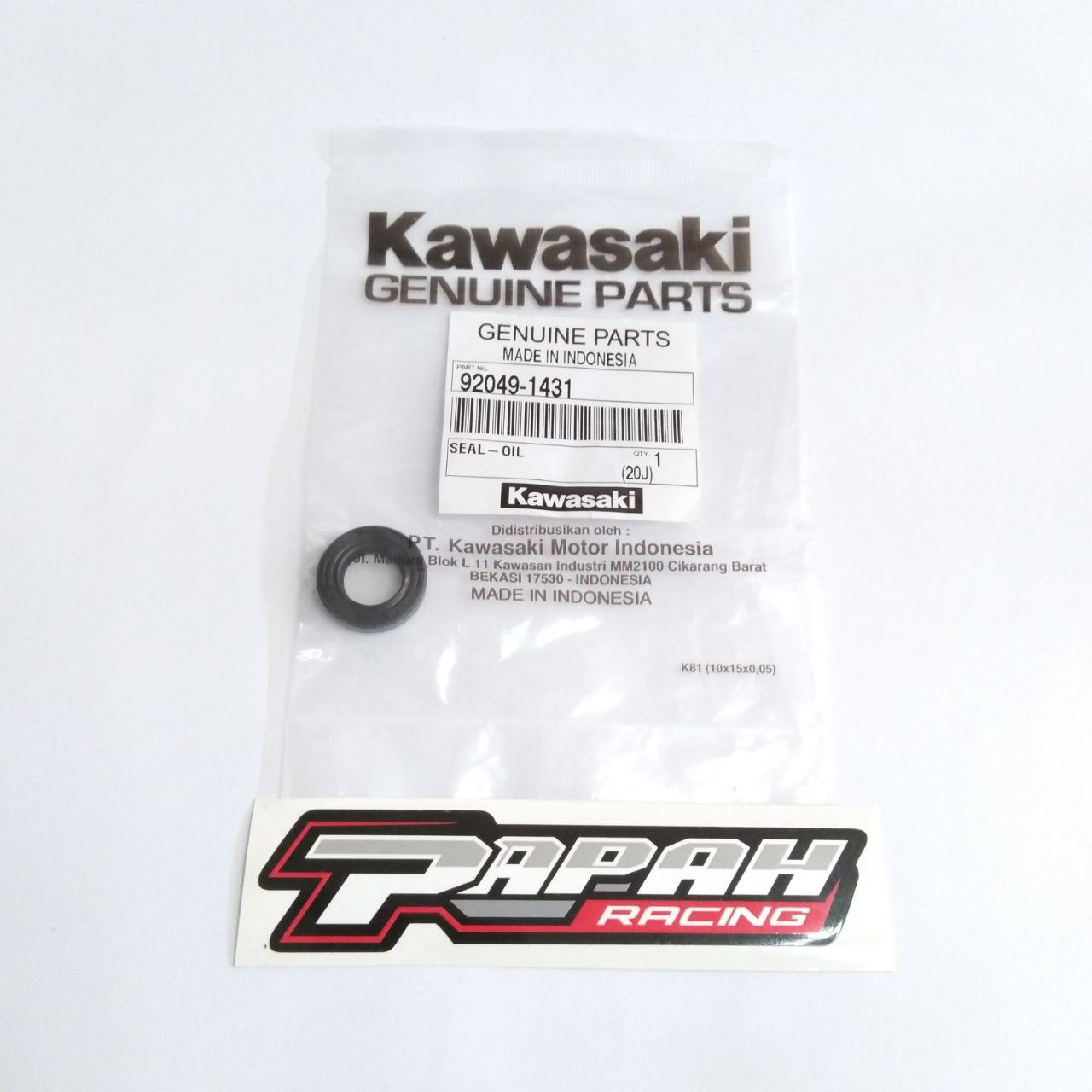 SEAL OIL AS VERSENELING KLX