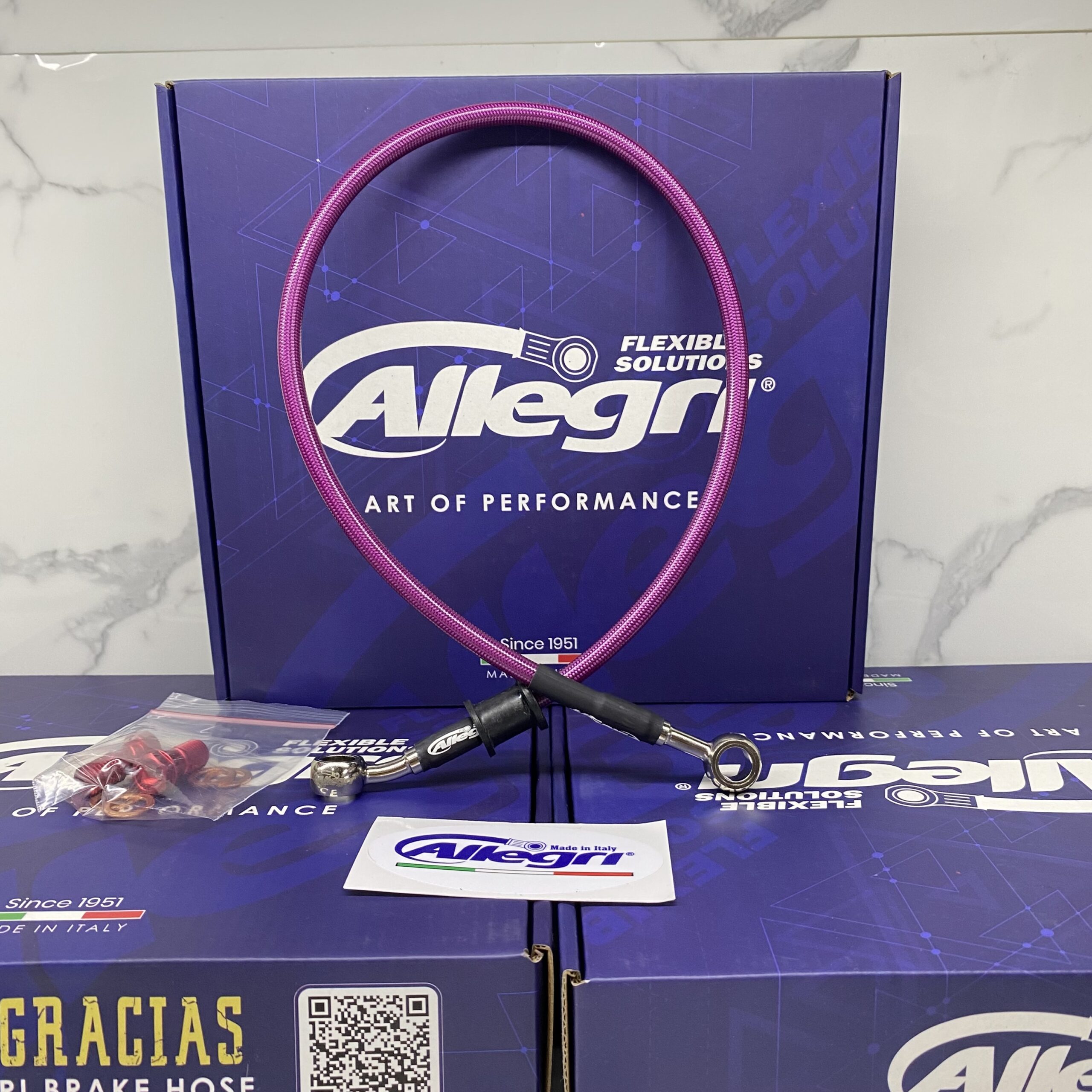 SELANG REM ALLEGRI UNIVERSAL 65 PURPLE UNGU CARBON