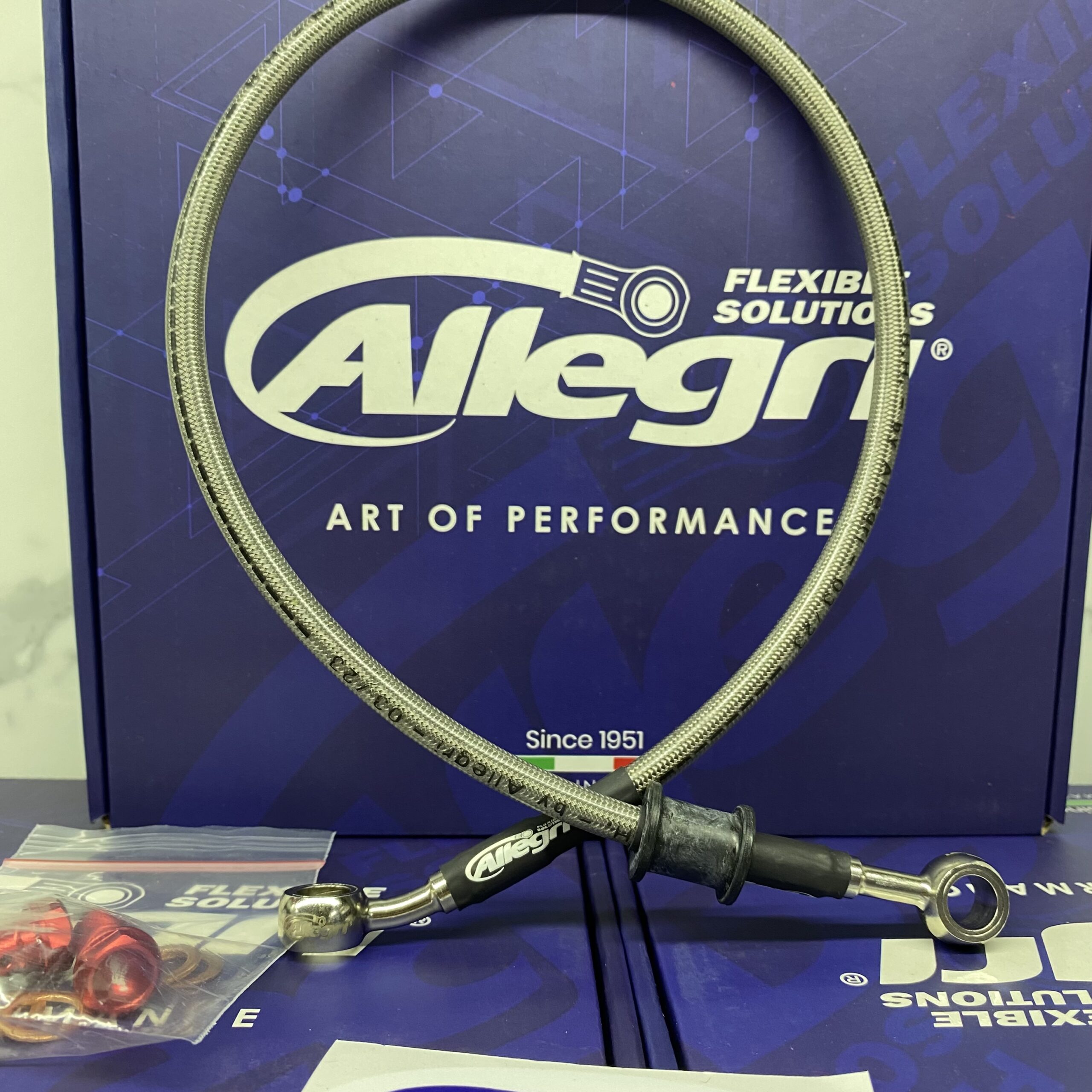 SELANG REM ALLEGRI UNIVERSAL 65 SILVER CARBON