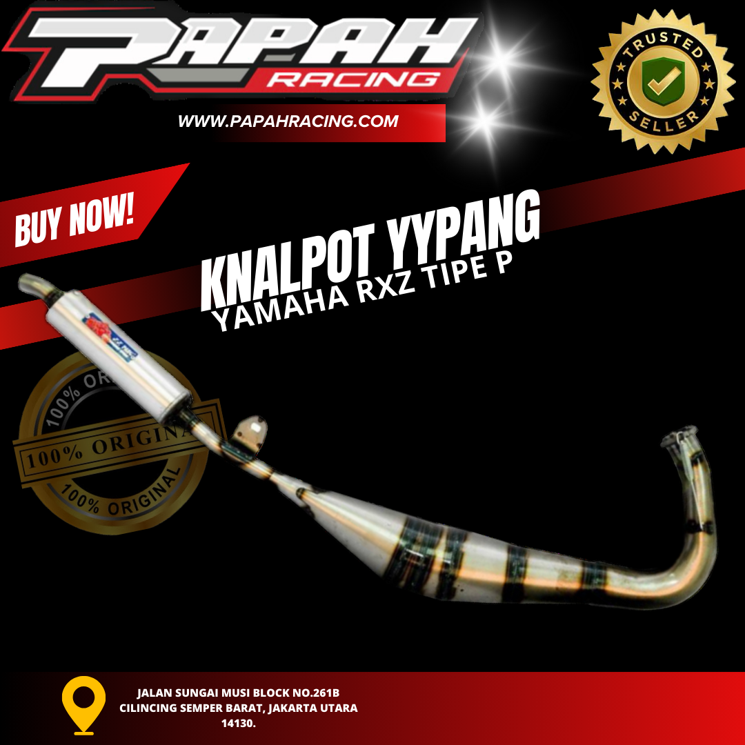 KNALPOT YAMAHA RXZ TIPE P