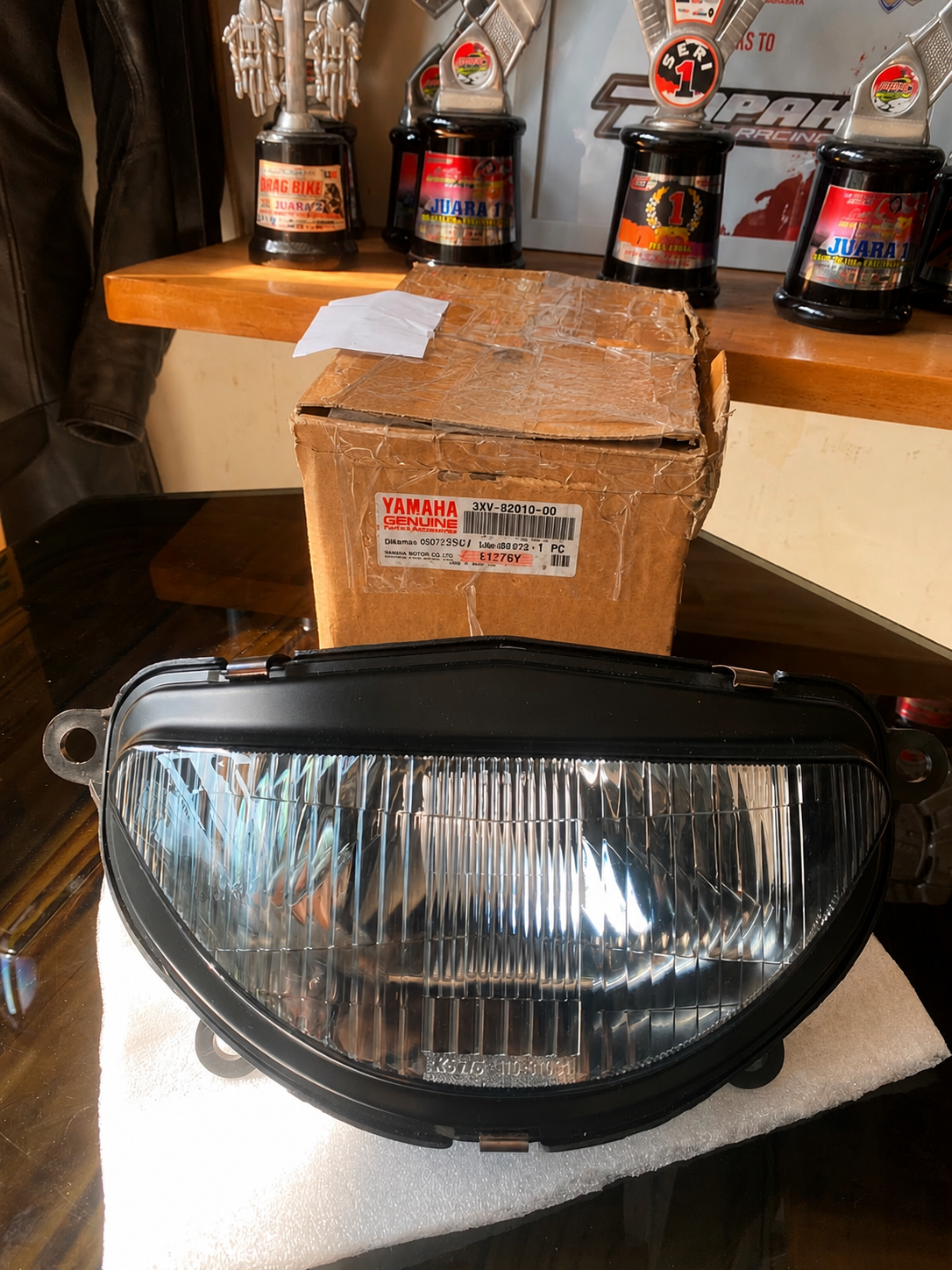 HEAD LAMPT LAMPU DEPAN ASSY YAMAHA TZM 150 - Gambar 4