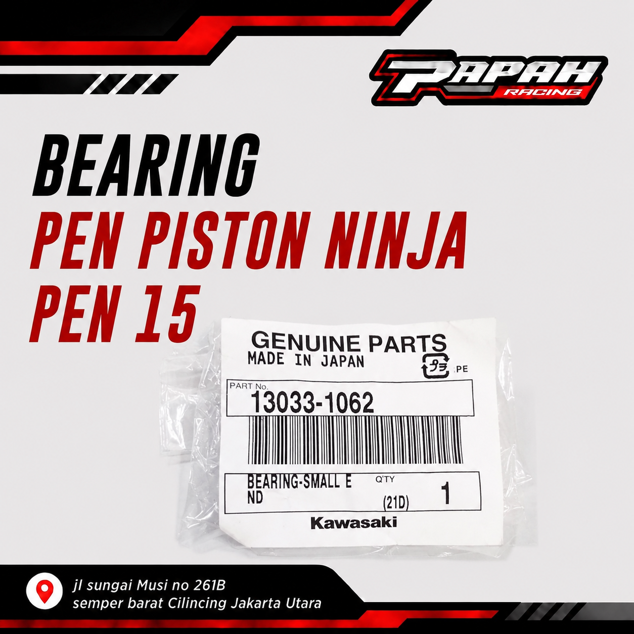 BEARING PEN PISTON NINJA PEN 15