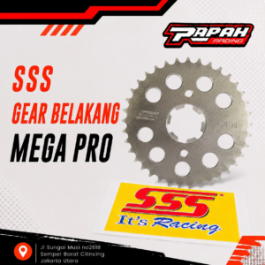 GEAR BELAKANG SSS MEGAPRO 428 ukuran 26T - 60T