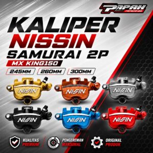 KALIPER NISSIN SAMURAI 2P MX KING150 245MM 260MM 300MM
