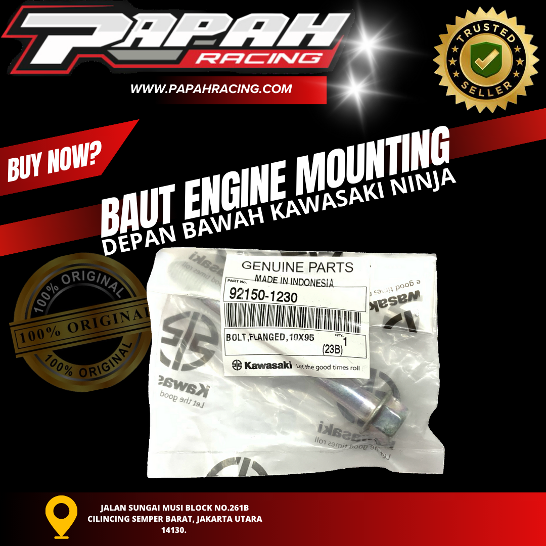 BAUT ENGINE MOUNTING DEPAN BAWAH NINJA
