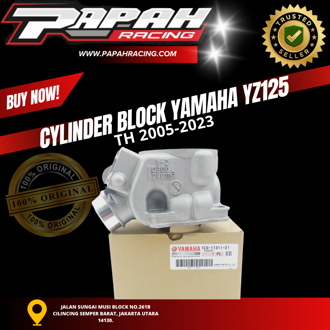 CYLINDER BLOCK BLOK YAMAHA YZ125 YZ 125 TH 2005-2023