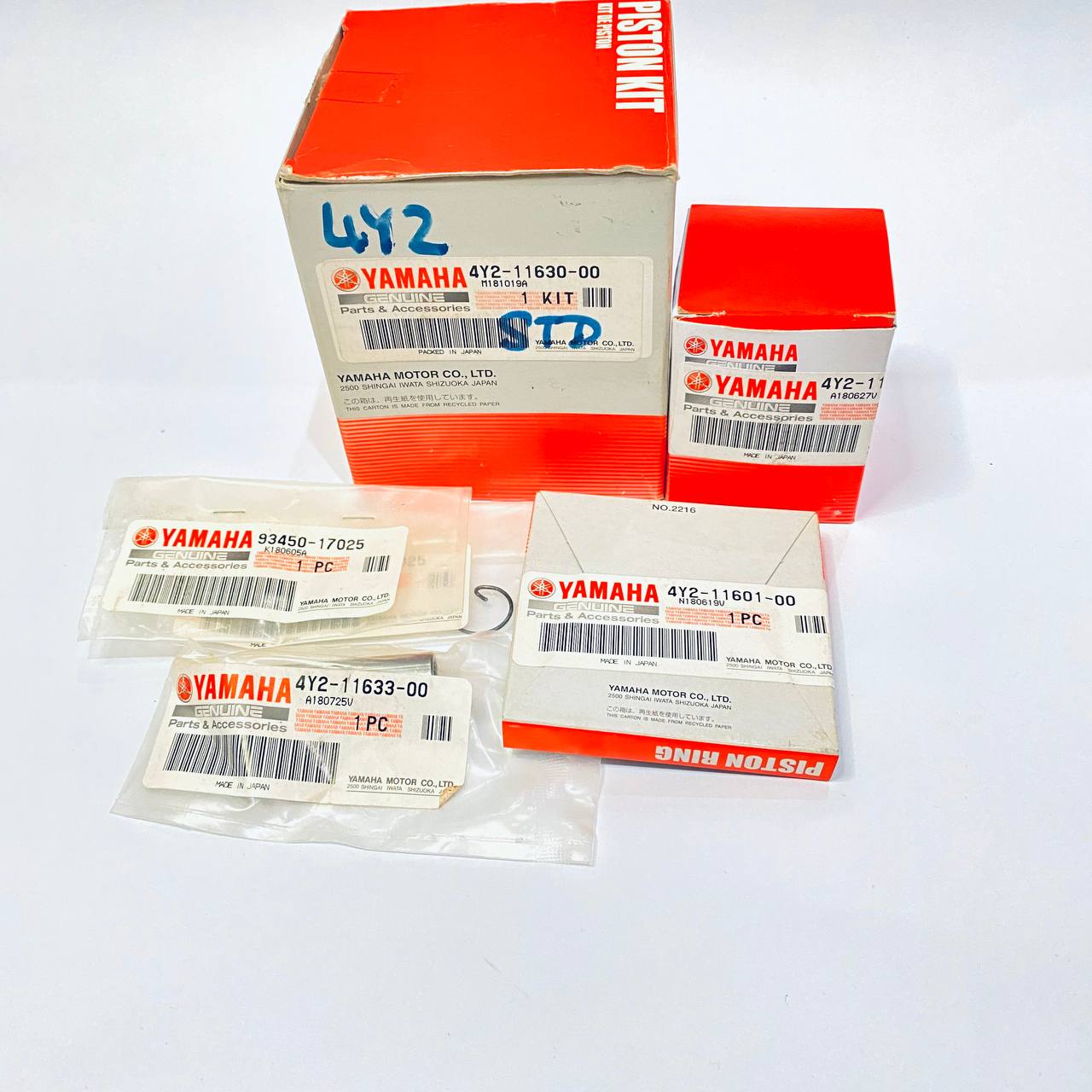 PISTON KIT RXKING STD JAPAN 4Y2 - Gambar 2